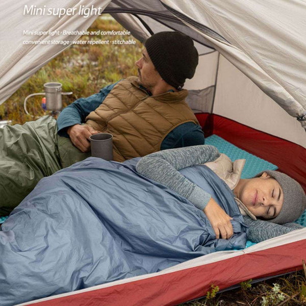 Lightweight Summer Sleeping Bag – Envelope Style | Camping, Hiking & Travel